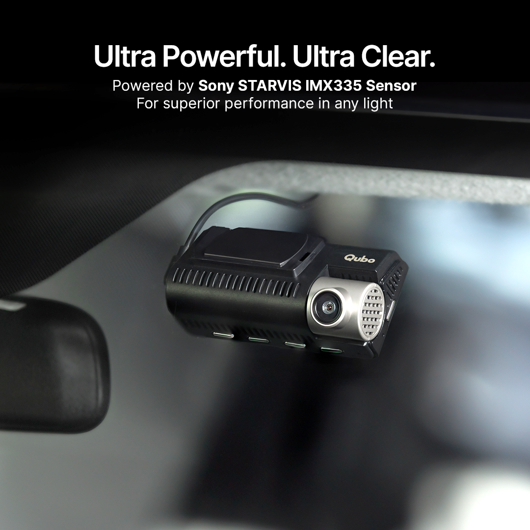 Dashcam Pro 3K [F+R] | Sony STARVIS IMX335
