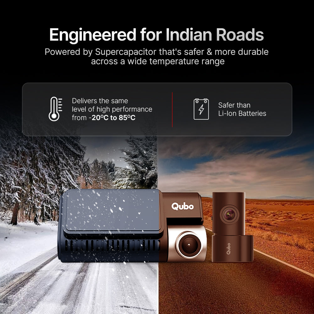 Dashcam Pro 3K [F+R] | Sony STARVIS 2 IMX675