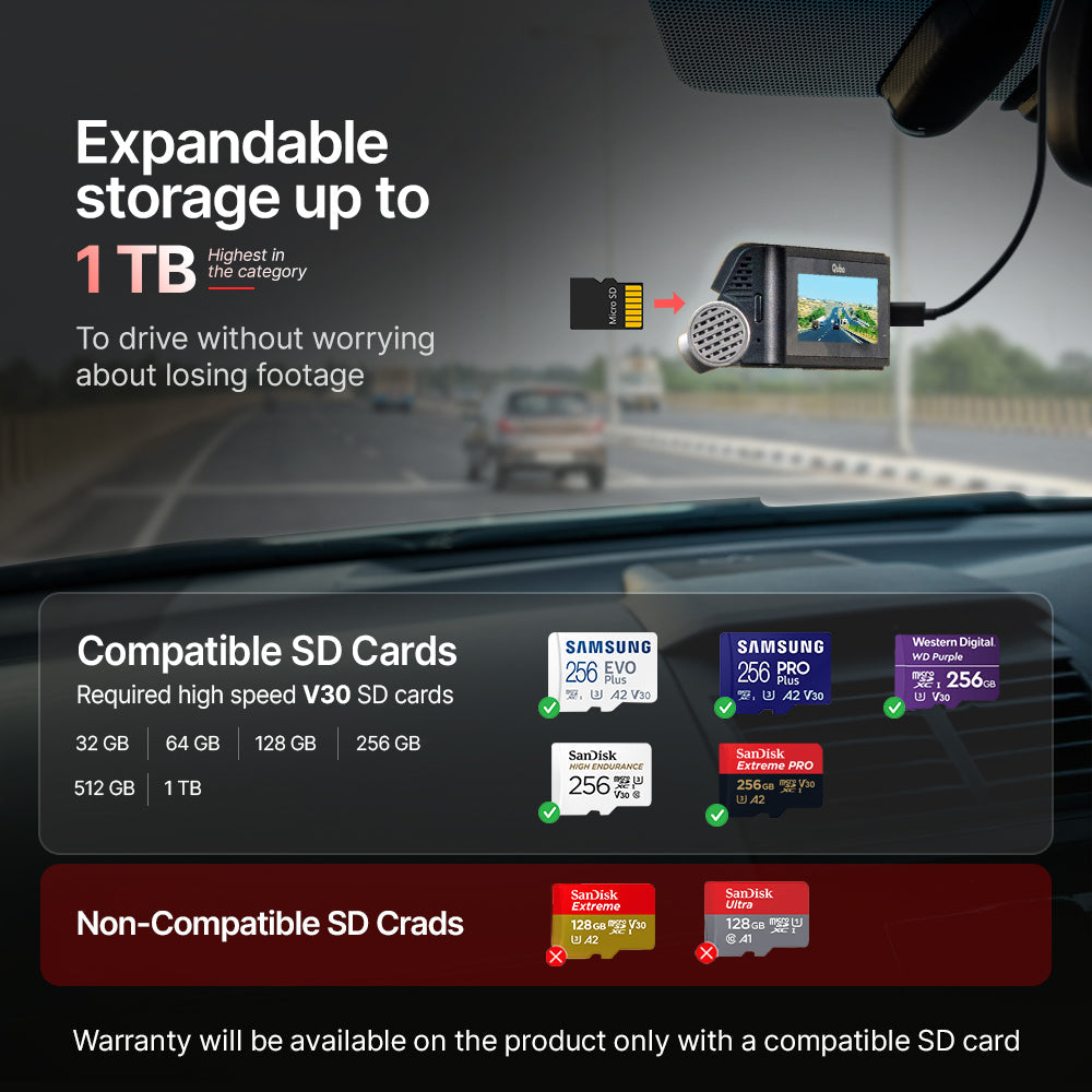 Dashcam Pro 3K [F+R] | Sony STARVIS 2 IMX675