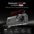 Qubo Dashcam Pro 4K | Sony STARVIS IMX415 Sensor (Front)