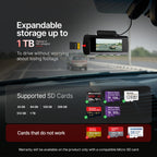 Qubo Dashcam Pro 4K | Sony STARVIS IMX415 Sensor (Front)