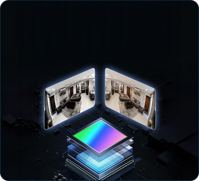 Advanced Image Signal Processing powered by Qubo's proprietary firmware