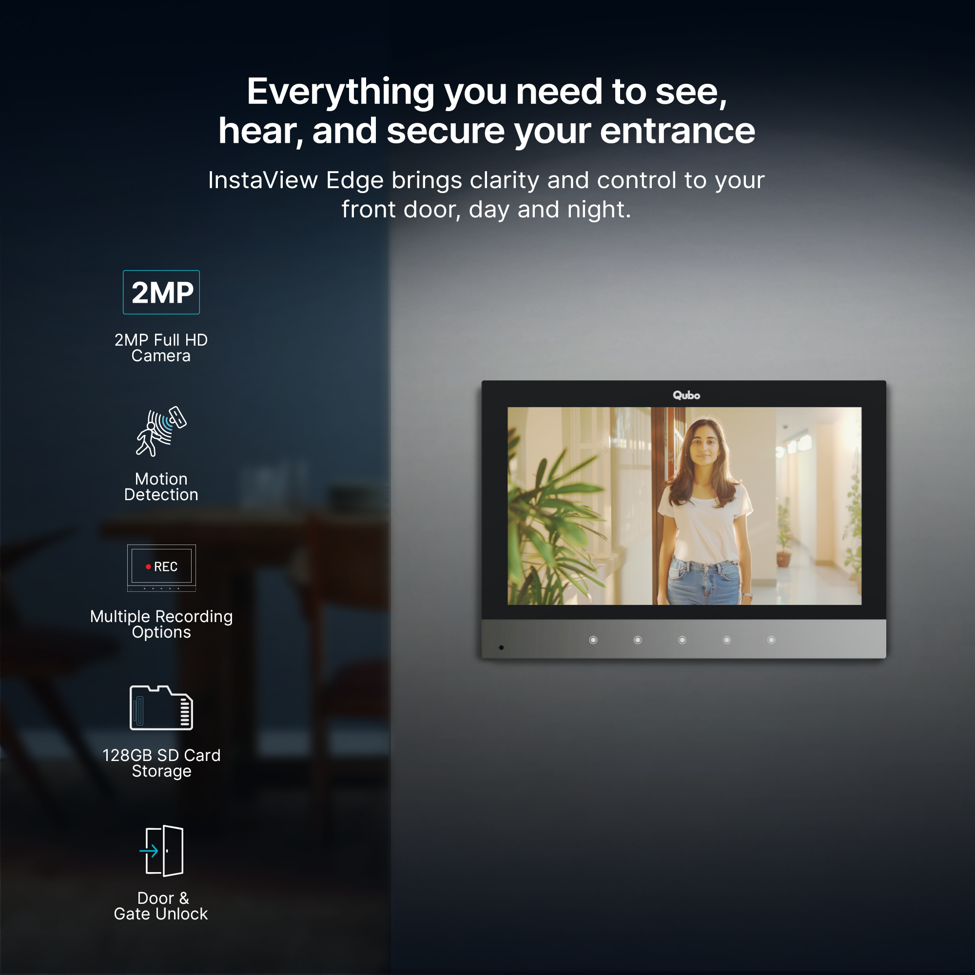 Instaview Edge Video Doorphone