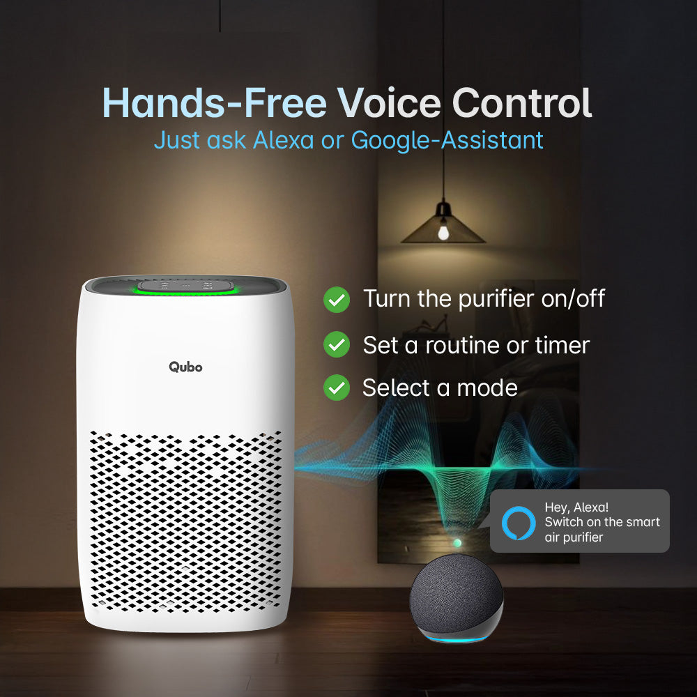 Smart Air Purifier Q200 for Home [Upto 200 SqFt]