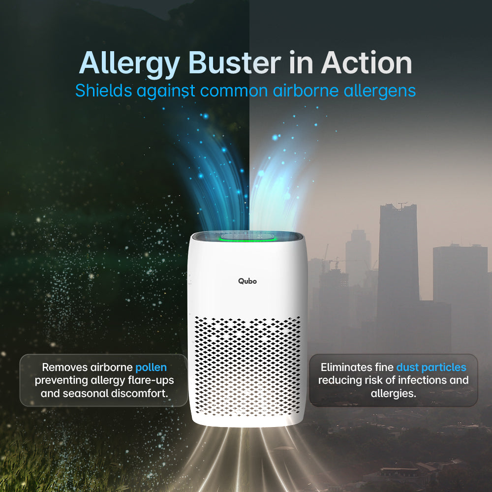 Smart Air Purifier Q200 for Home [Upto 200 SqFt]