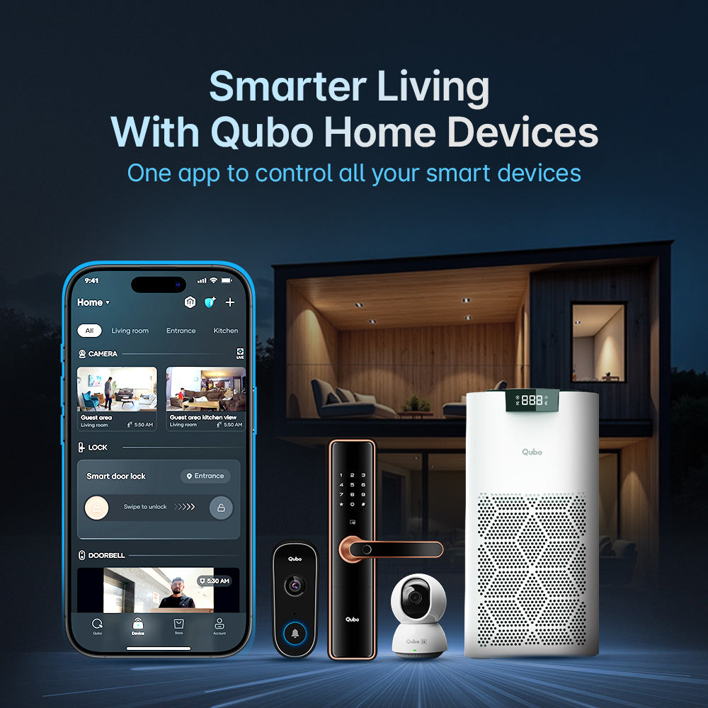 Smart Air Purifier Q500 for Home [Upto 500 SqFt]
