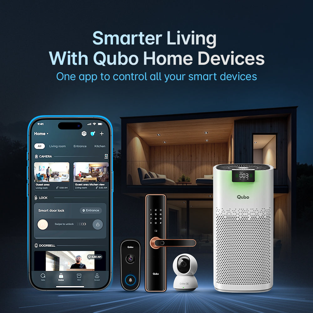 Smart Air Purifier Q600 for Home [Upto 600 SqFt]