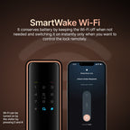 Qubo Smart Door Lock ULTRA Copper Installation WI