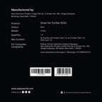 R250 Smart Air Purifier Label