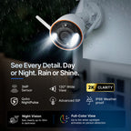 Smart Outdoor Bullet Camera | 3MP 2K | Wi-Fi