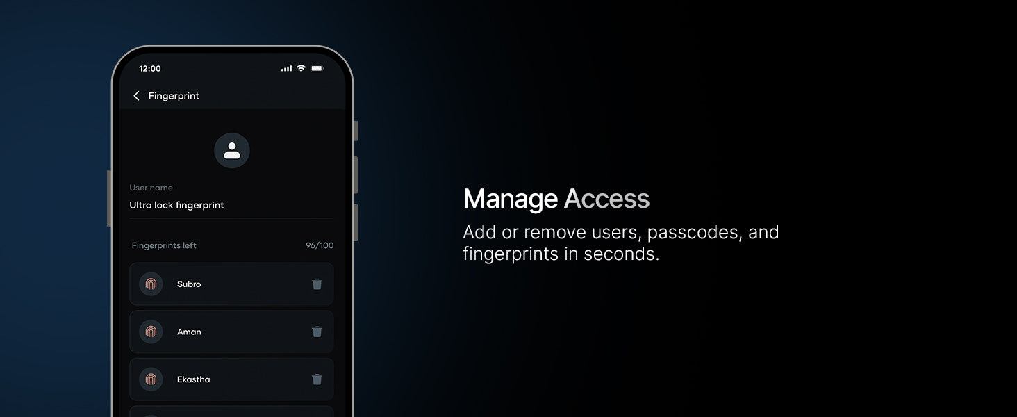 Manage Access