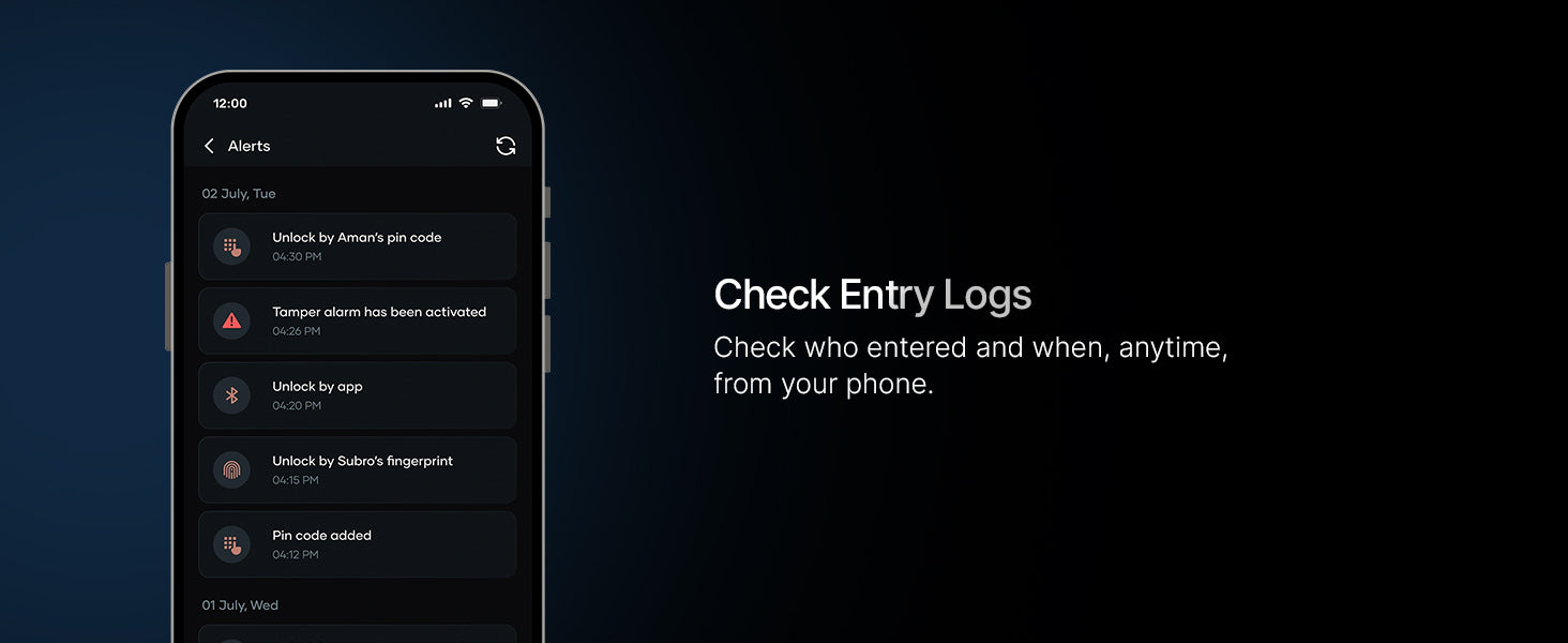Entry Logs