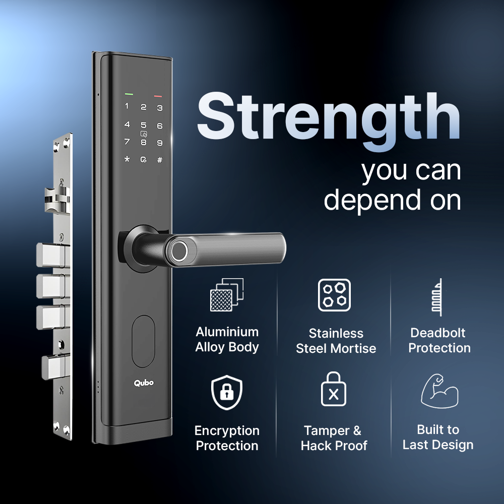Smart Door Lock Nova (Black)
