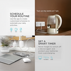 Qubo 10A Wi-Fi+BT Smart Plug, Ideal for Small Devices