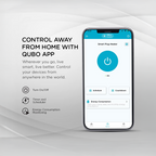 Qubo 16A Wi-Fi+BT Smart Plug, Ideal for Heavy Appliances