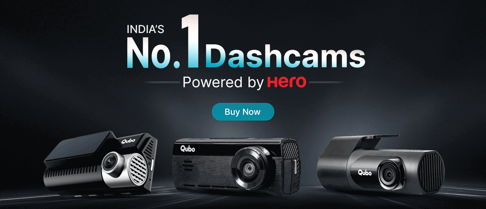Qubo Dashcam Banner