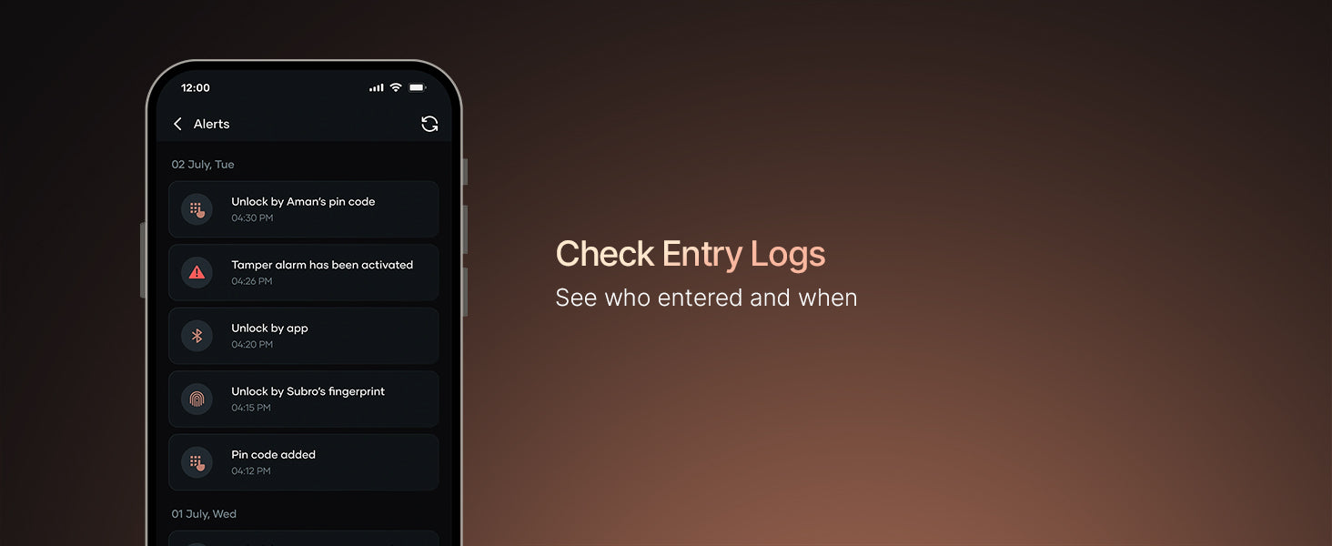 Entry Logs