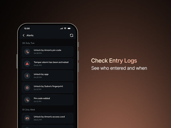 Entry Logs