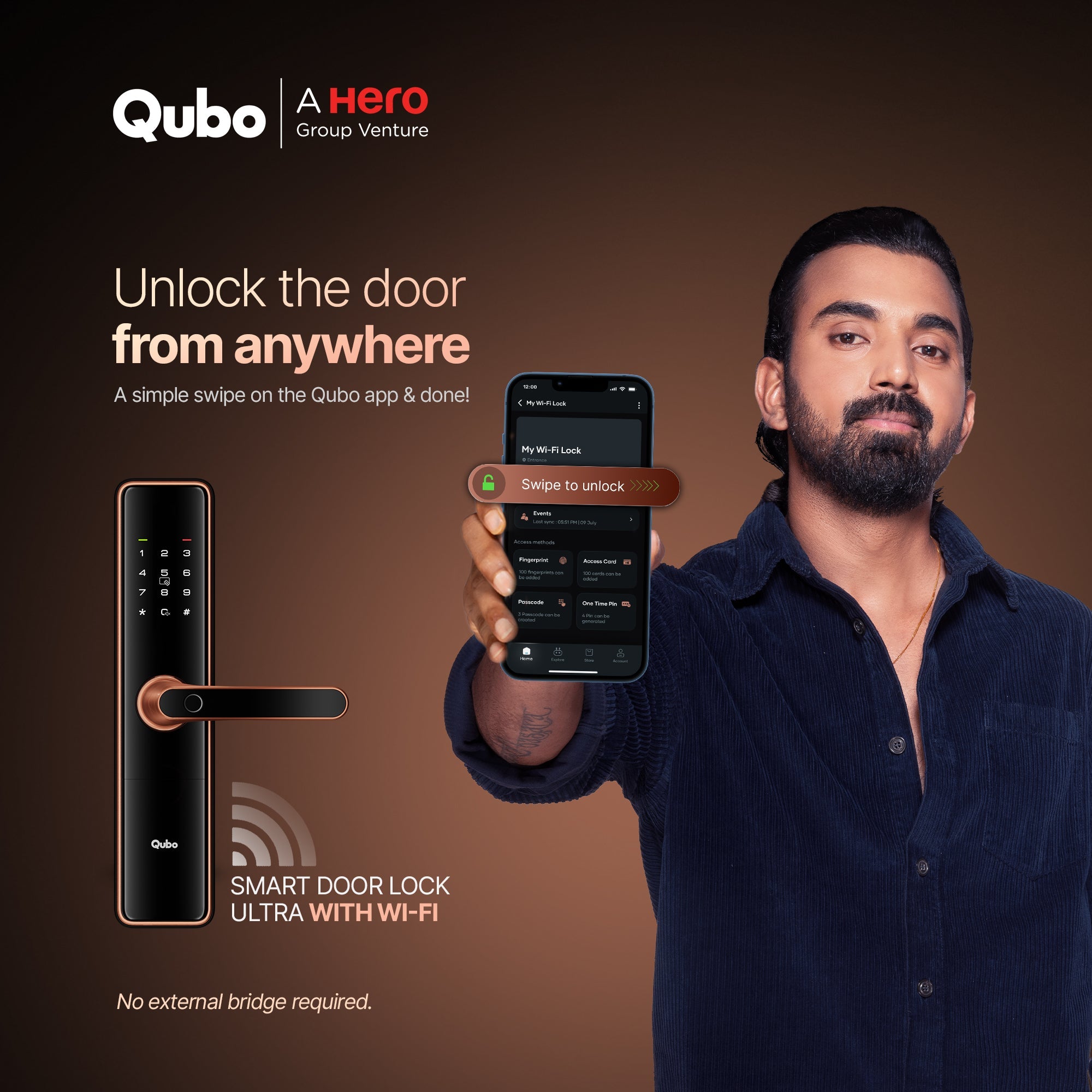 Smart Door Lock Ultra Wi-Fi