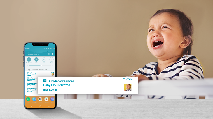 Baby cry alert with advanced detection