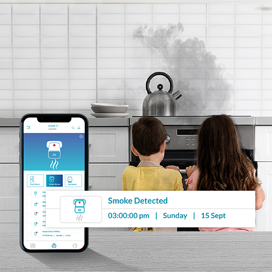 Stay alert with Qubo smart smoke sensor