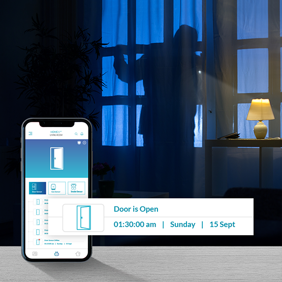 Secure Smart Door Sensor