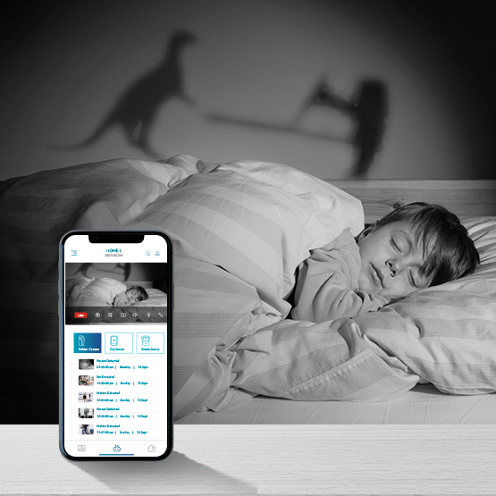 Qubo smart indoor camera with night vision