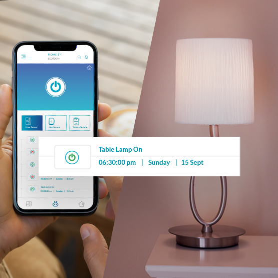 Smar hub with Wi-Fi devices support.